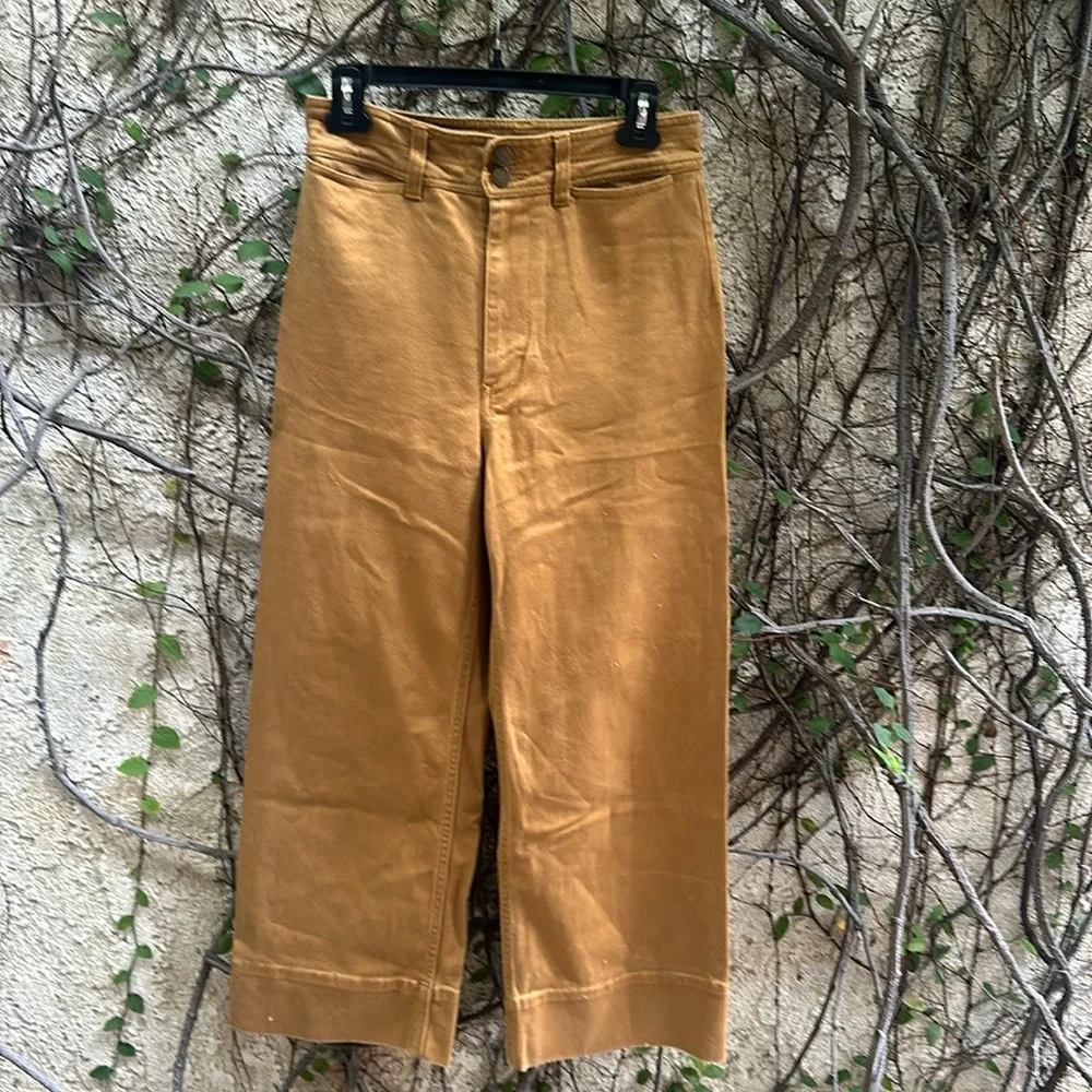 APIECE APART New York Cropped Straight Cut Trousers